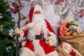 Babbo Natale ha iniziato il suo viaggio per le filiali Banca di San Marino